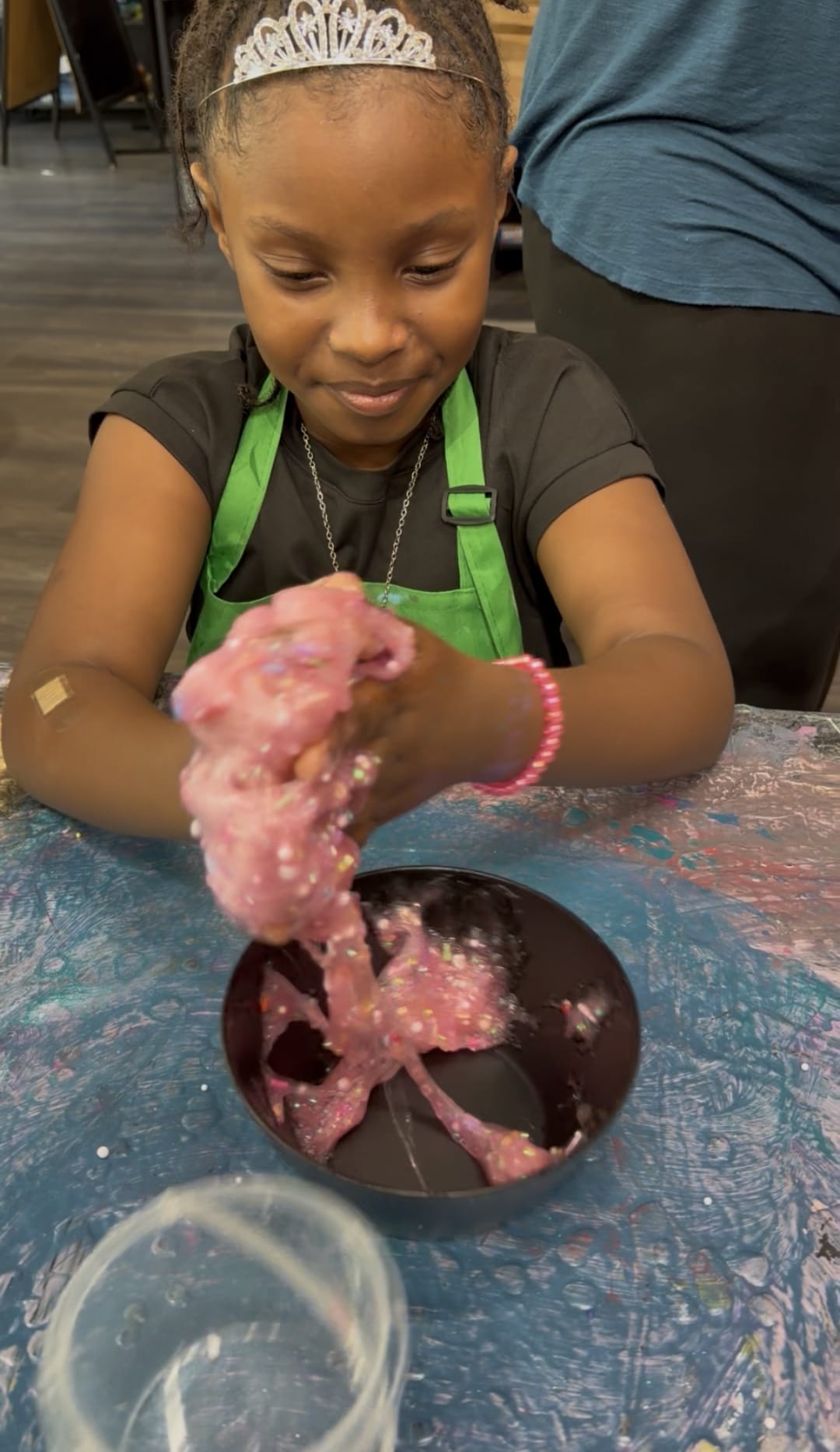 ATL FLUID ART- Decoden Art - 3 kids doing decoden jewlery boxes