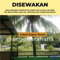Di sewakan / Di Kontrakan Rumah di Nusa Loka 14.6 BSD -> 