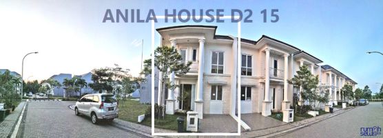 Rumah Murah di Vanya Park Anila House BSD (negotiable) -> Rumah tampak depan