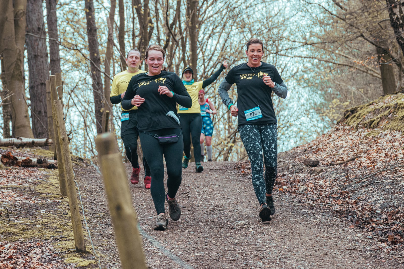 Image highlights from the Tewinbury Trail 10K