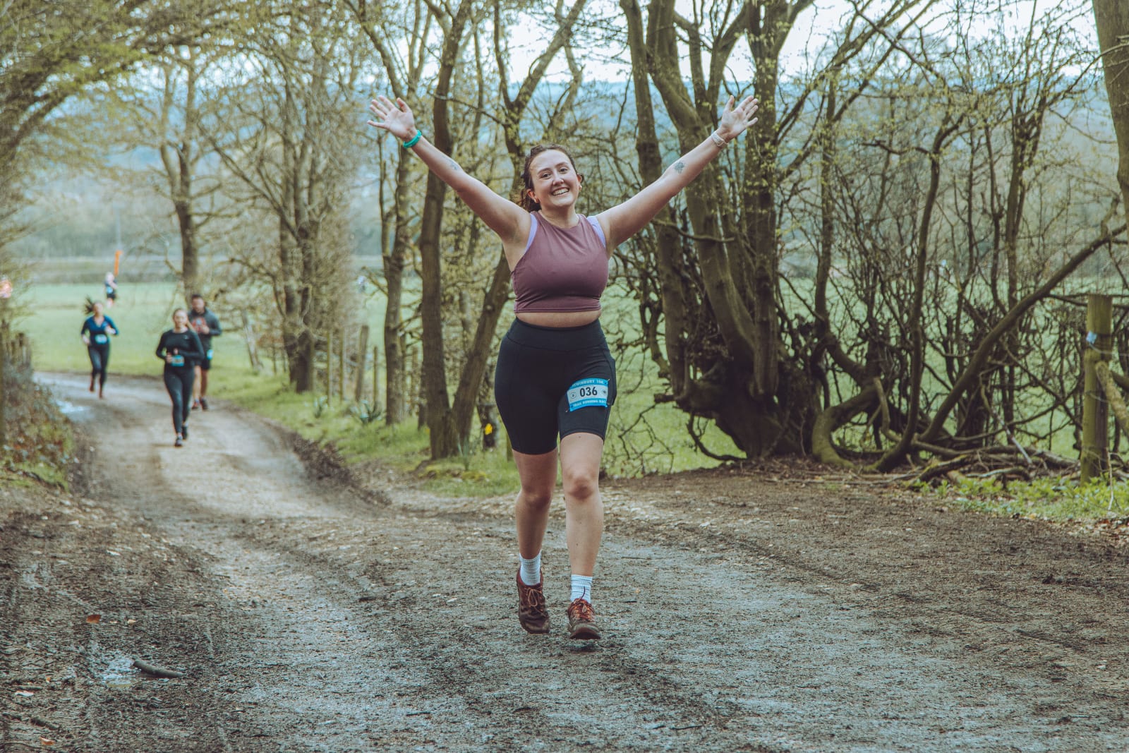 Image highlights from the Tewinbury Trail 10K