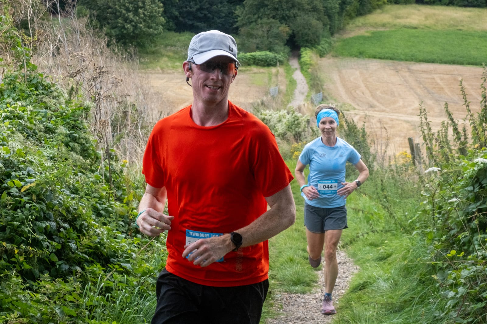 Image highlights from the Tewinbury Trail 10K