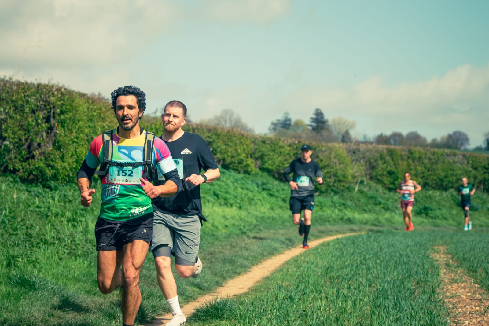 Image highlights from the Tewinbury Trail 10K