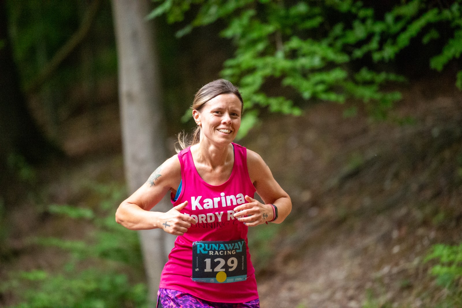 Image highlights from the Race The Light at Wendover Woods