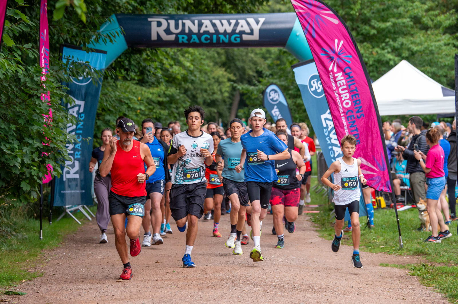 Image highlights from the Race The Light at Wendover Woods