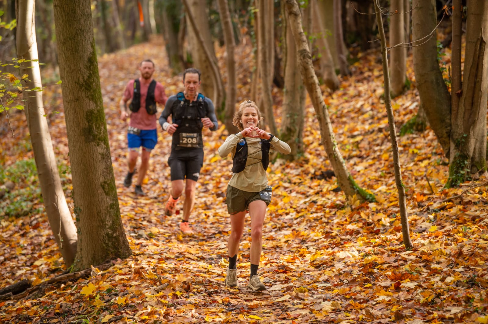 Image highlights from the Chiltern Ridge Winter 50K