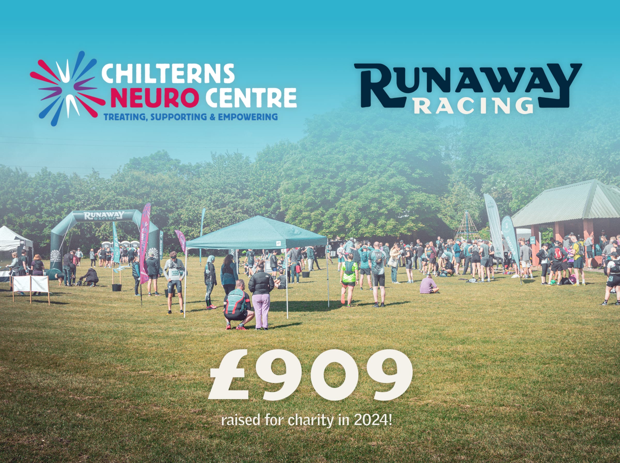 Runaway raises £909 for Chilterns Neuro Centre thumbnail