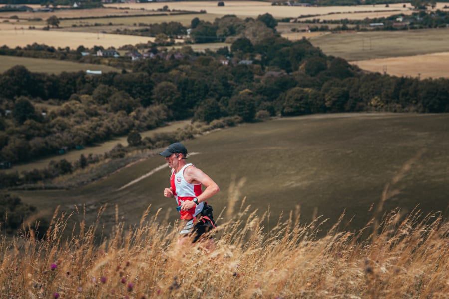Image highlights from the Dunstable Downs Half Marathon