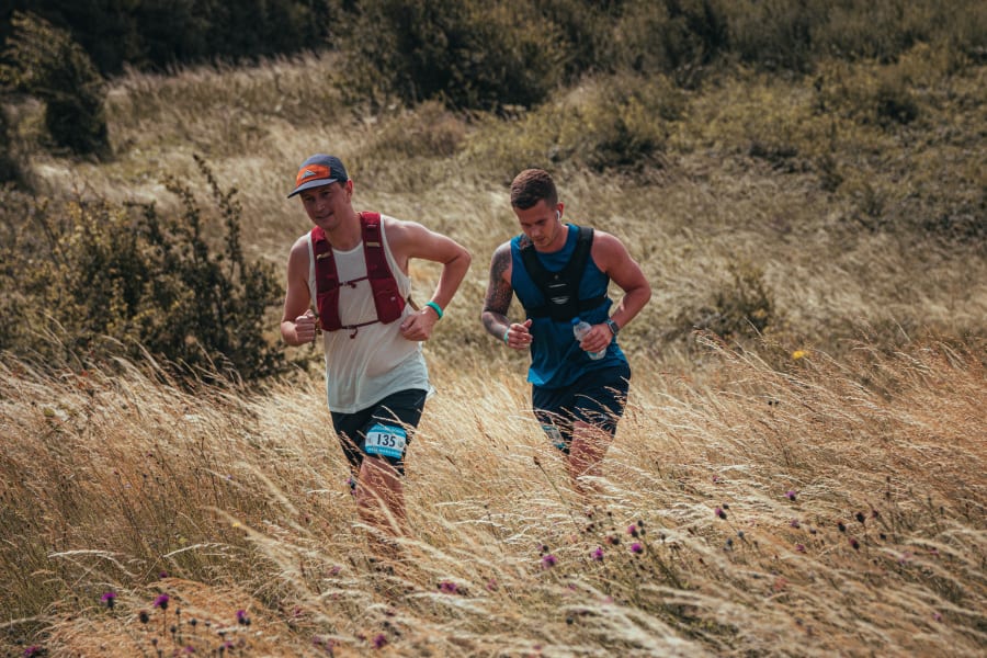 Image highlights from the Dunstable Downs Half Marathon