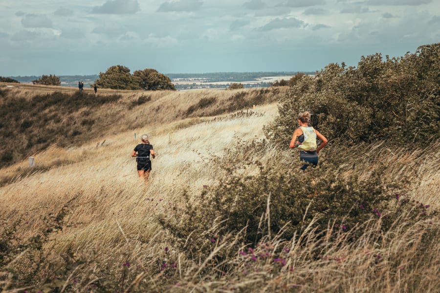 Image highlights from the Dunstable Downs Half Marathon