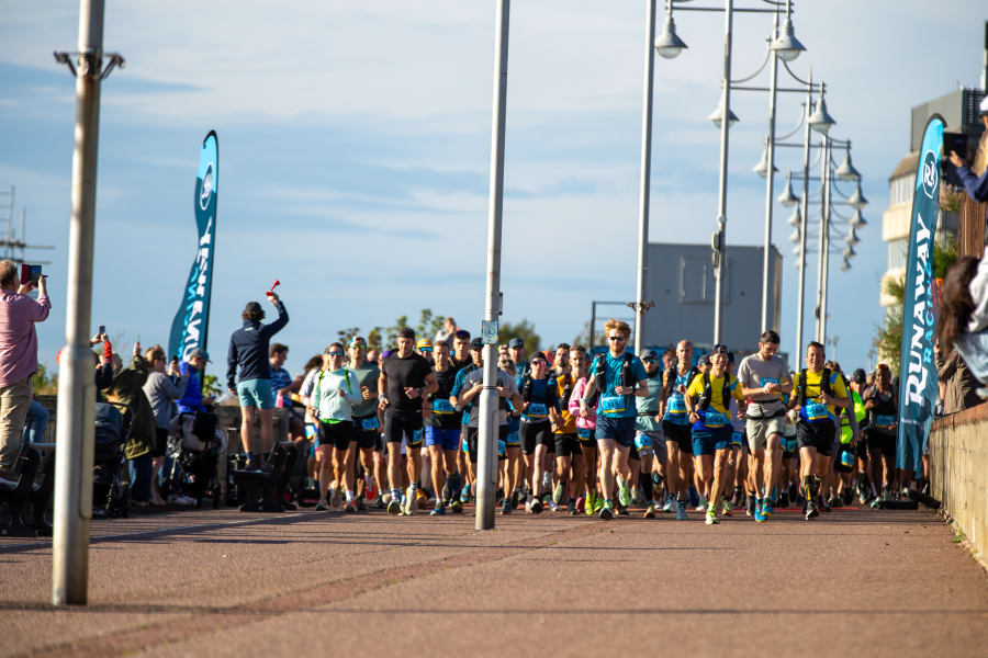 Image highlights from the Suffolk Coastal Path 50K