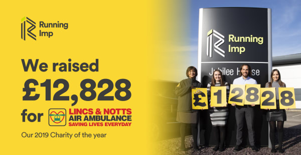 Proud to have raised £12,828 for the LNAACT!