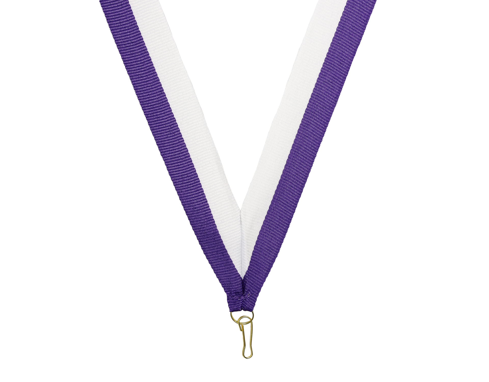 Iwd Ribbons Purple/White 22MM Deluxe Woven Ribbon | Running Imp - Running Imp