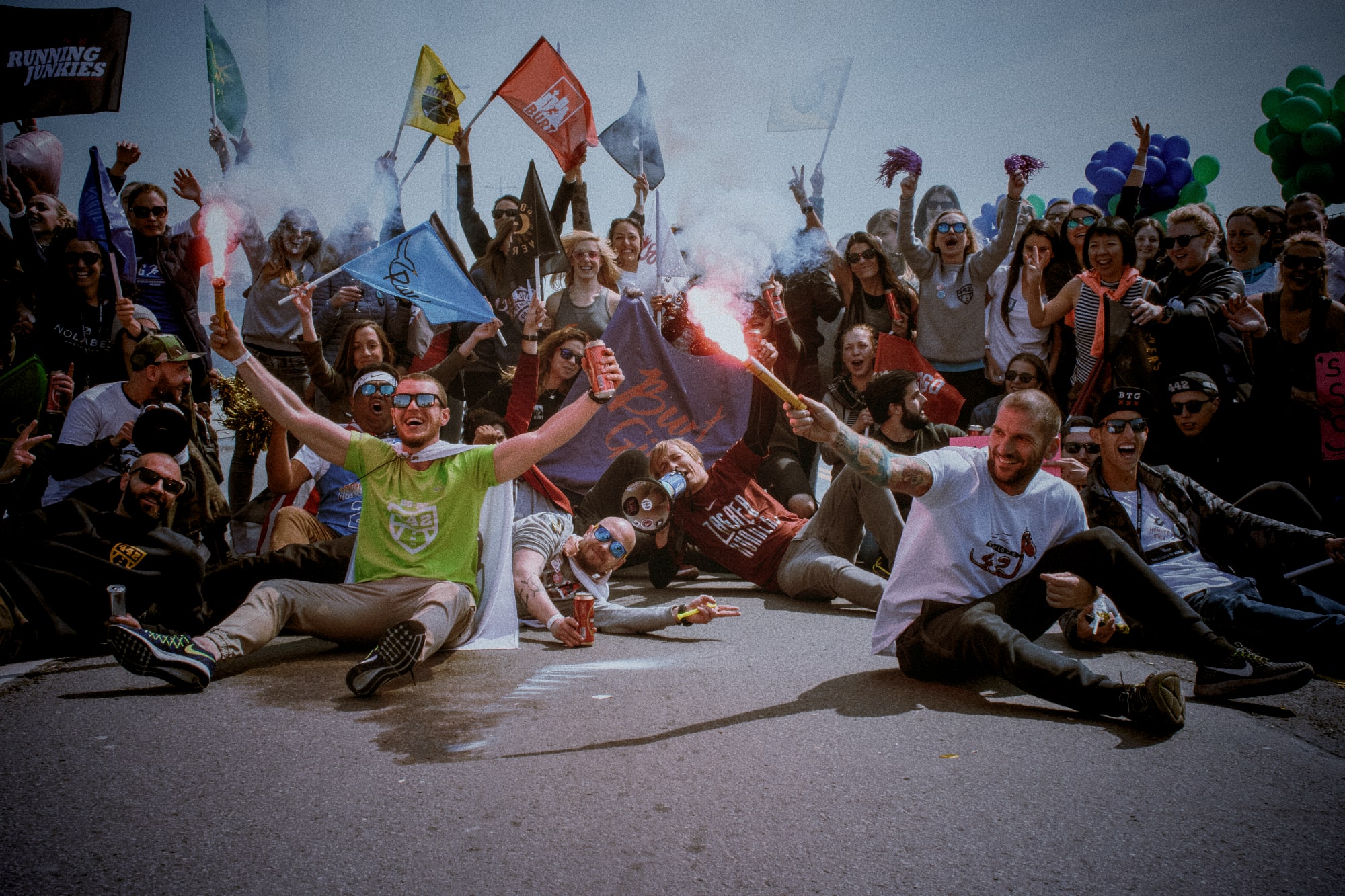 Belgrade Urban Running Team crew picture