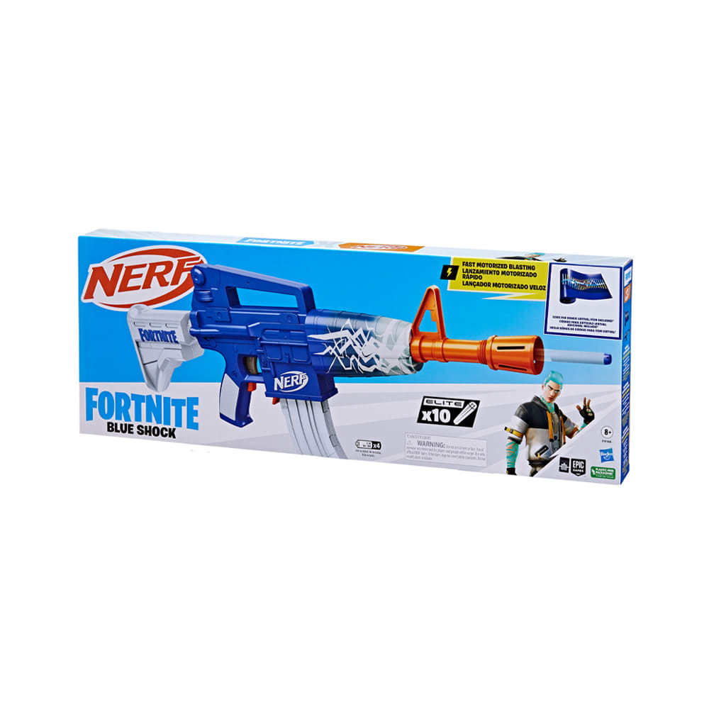 NERF Lança Dardos Fortinite Heavy SR - O Maior Lançador Fortnite