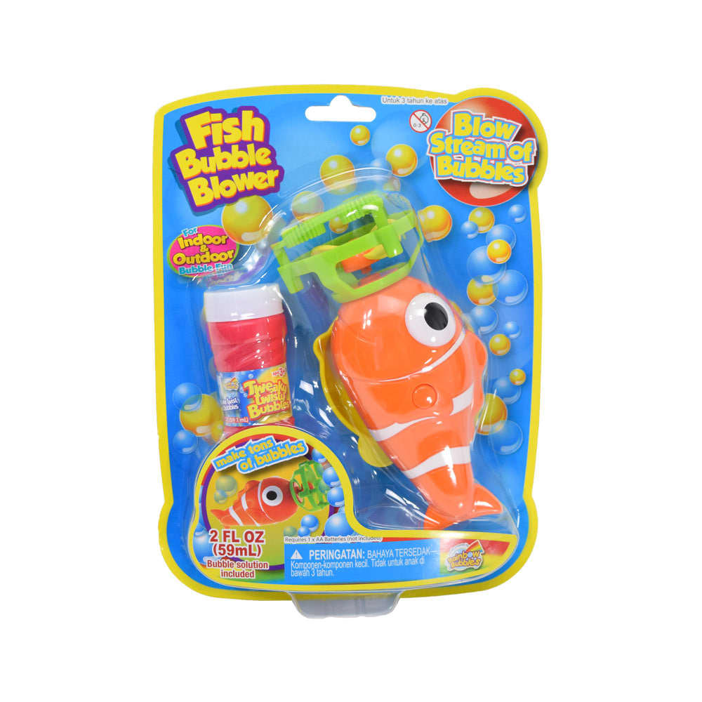 Jual Rainbow Bubbles Mainan Gelembung Fish Bubble Blower Terbaru Ruparupa