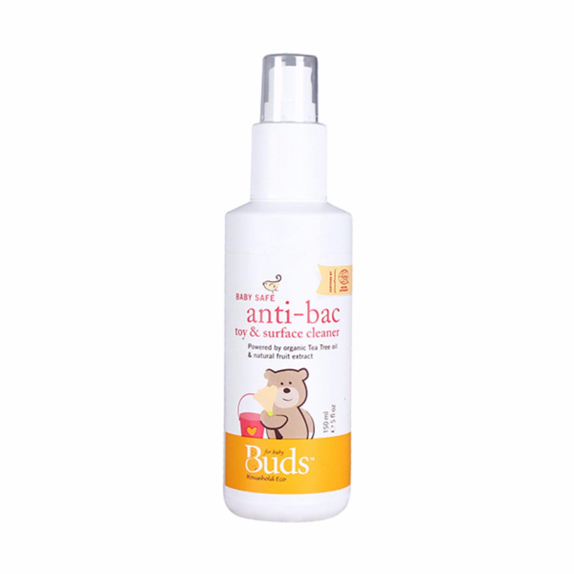 Buds Baby Safe Anti Bacterial Toy Surface Cleaner 150 Ml