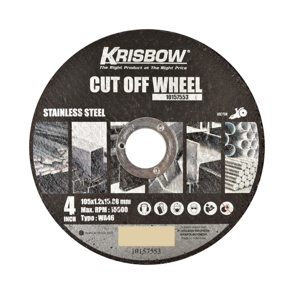 Jual Krisbow Mata Gerinda Potong Stainless Steel 10 5 X 0 1 X ...