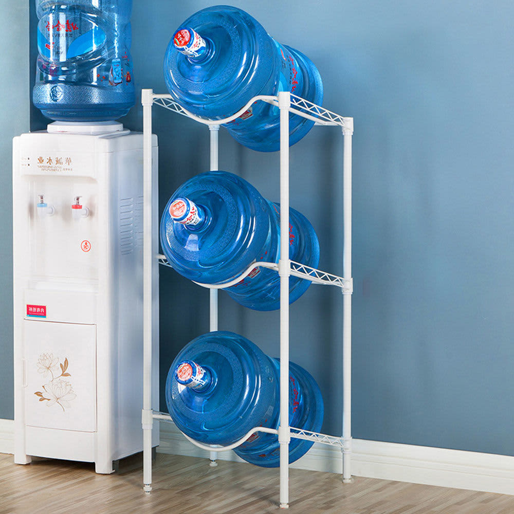 Jual Krisbow Rak Galon 3 Tingkat Putih Terbaru Ruparupa