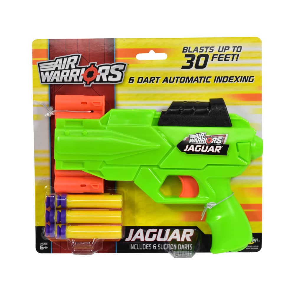 Jual Pistol Mainan Dart Gun Jaguar 48250 Hijau Original Ace