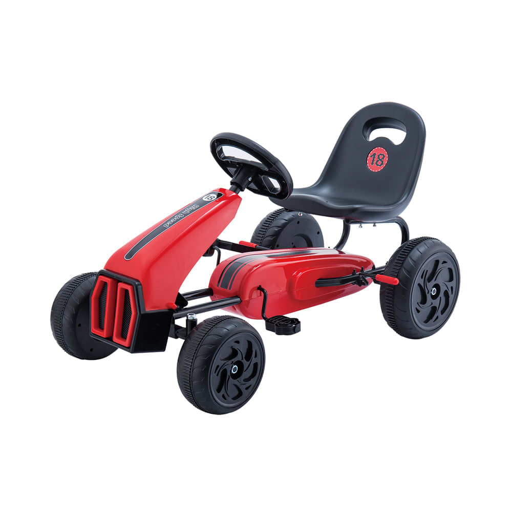 Paso Pedal Go Kart - Merah