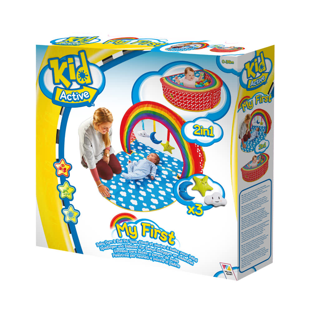 Chad valley baby 2 in 1 play gym and ball pit outlet