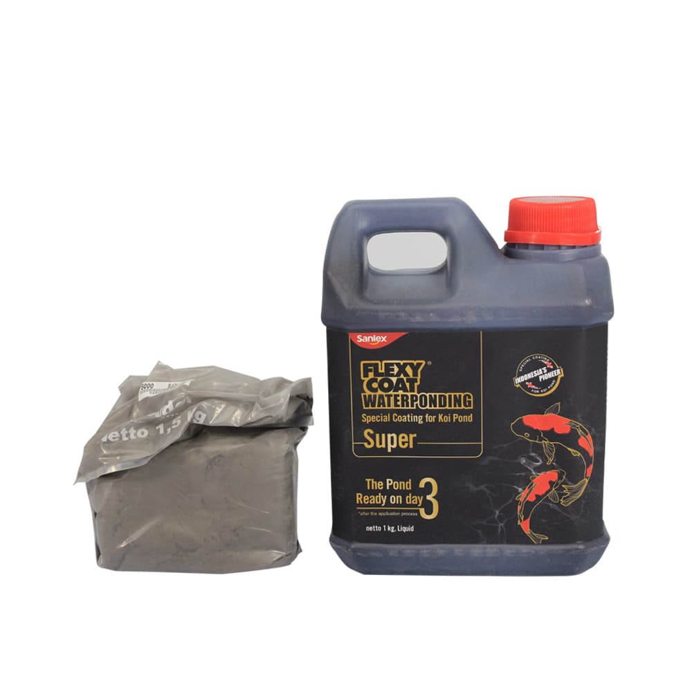 Flexy Coat Waterponding 2.5 Kg - Hitam