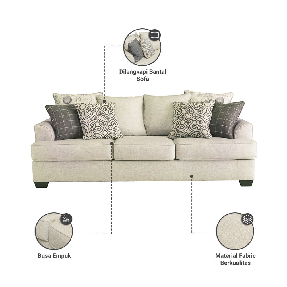 Ashley sale velletri sofa