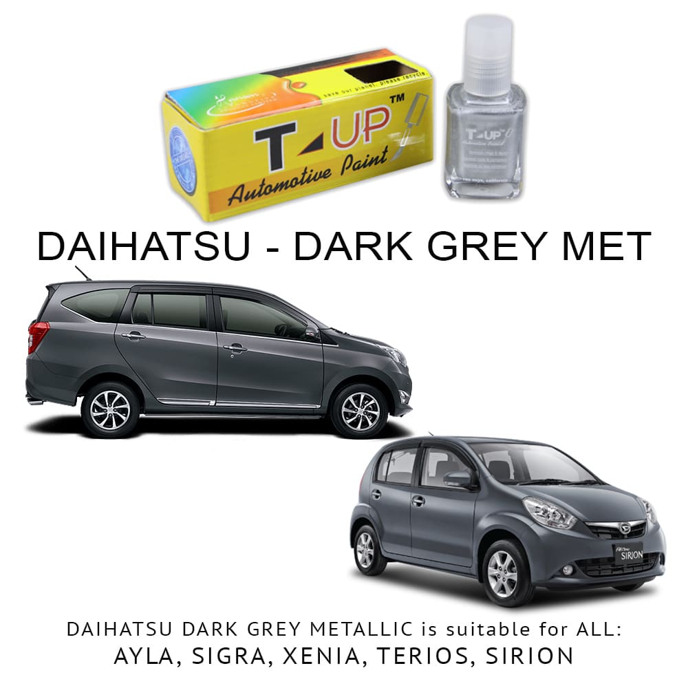 Jual T Up Cat Oles Penghilang Goresan Daihatsu Dark Grey Met Ruparupa