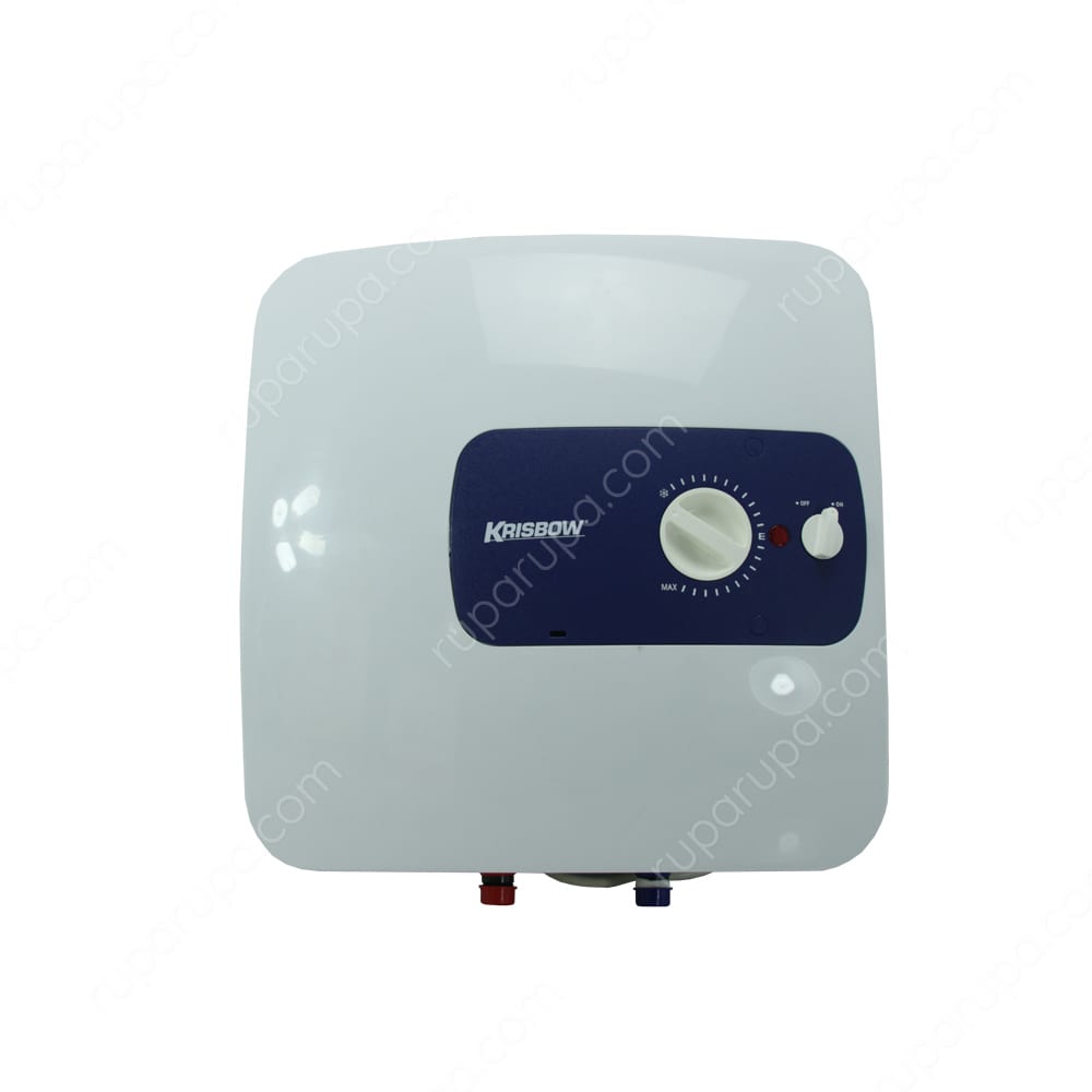 krisbow pemanas air listrik 15 ltr 350w putih biru