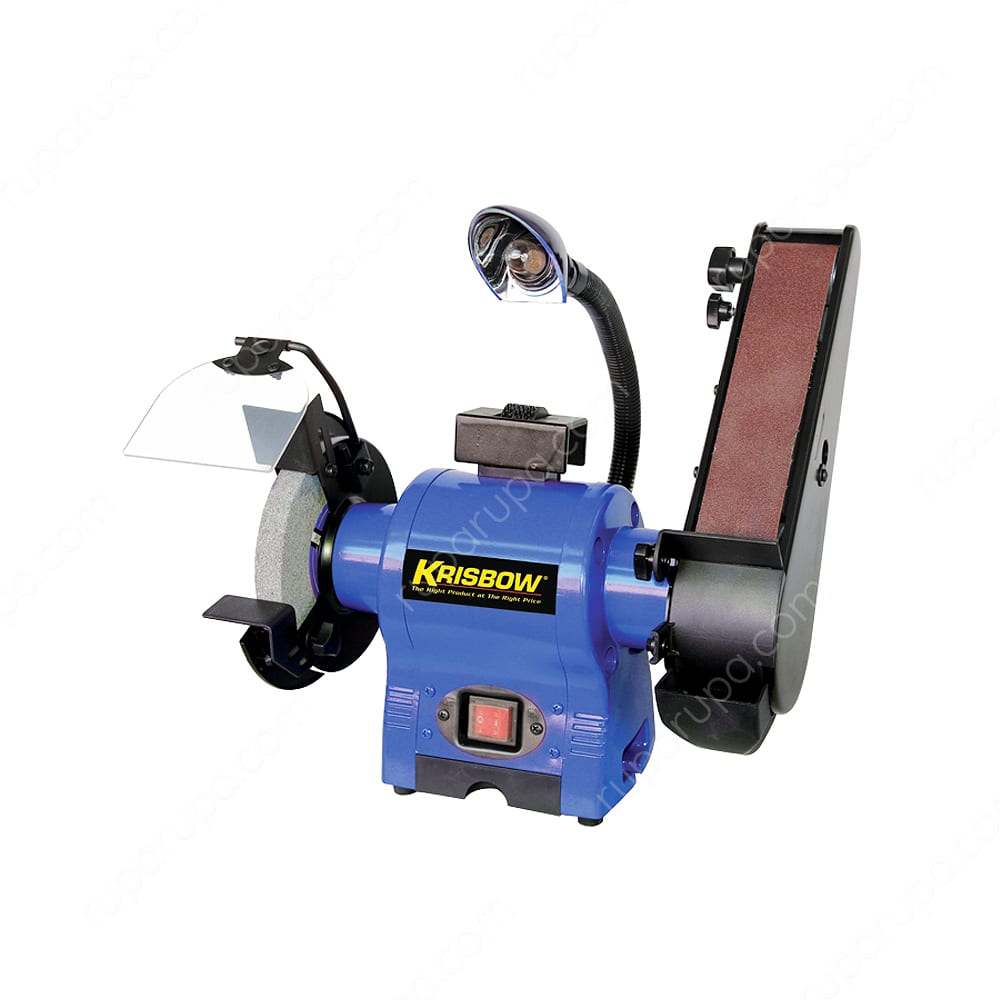 Jual Krisbow Mesin Gerinda Dan Amplas 5 Cm 5 X 68 5 Cm Biru Terbaru Ruparupa