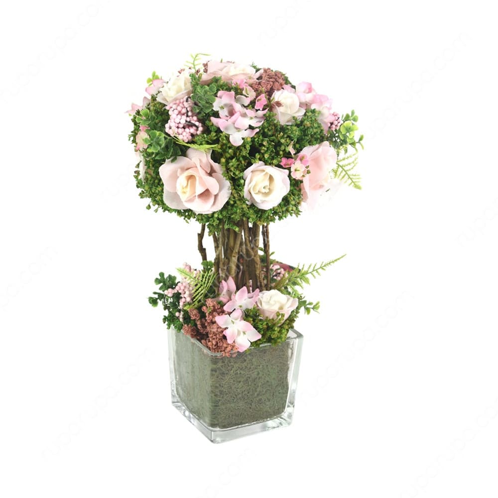 Jual Bunga Kering Asli Dalam Vas 29 Cm Pink Terbaru Ruparupa