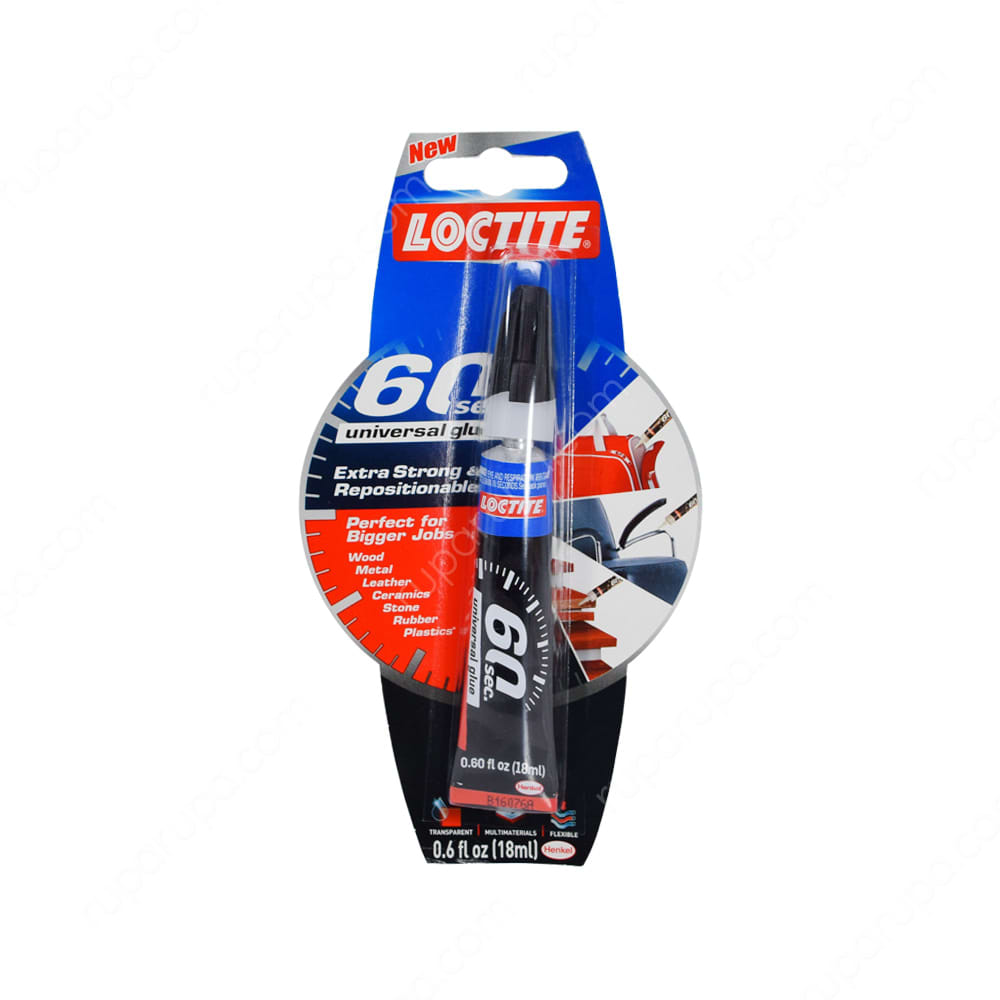 Jual Loctite Lem Universal 60 Detik 18 Ml Terbaru | Ruparupa
