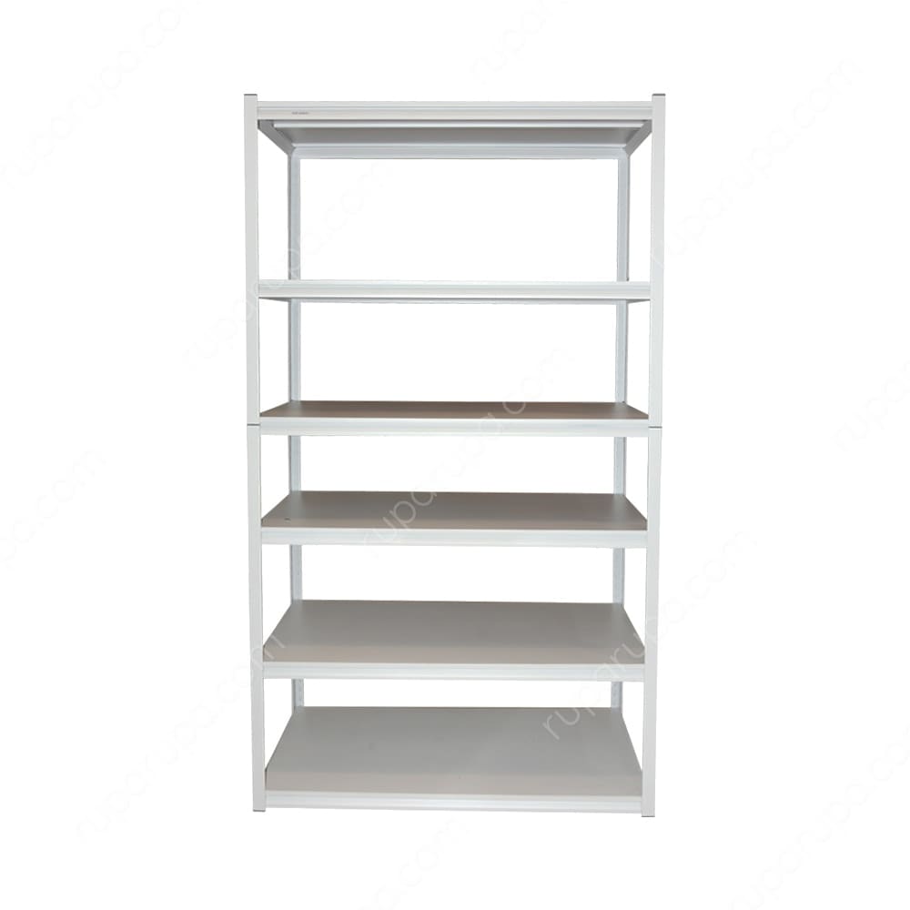 Jual Rak Besi Penyimpanan 6 Tingkat 120 X 60 X 220 Cm Putih Terbaru Ruparupa