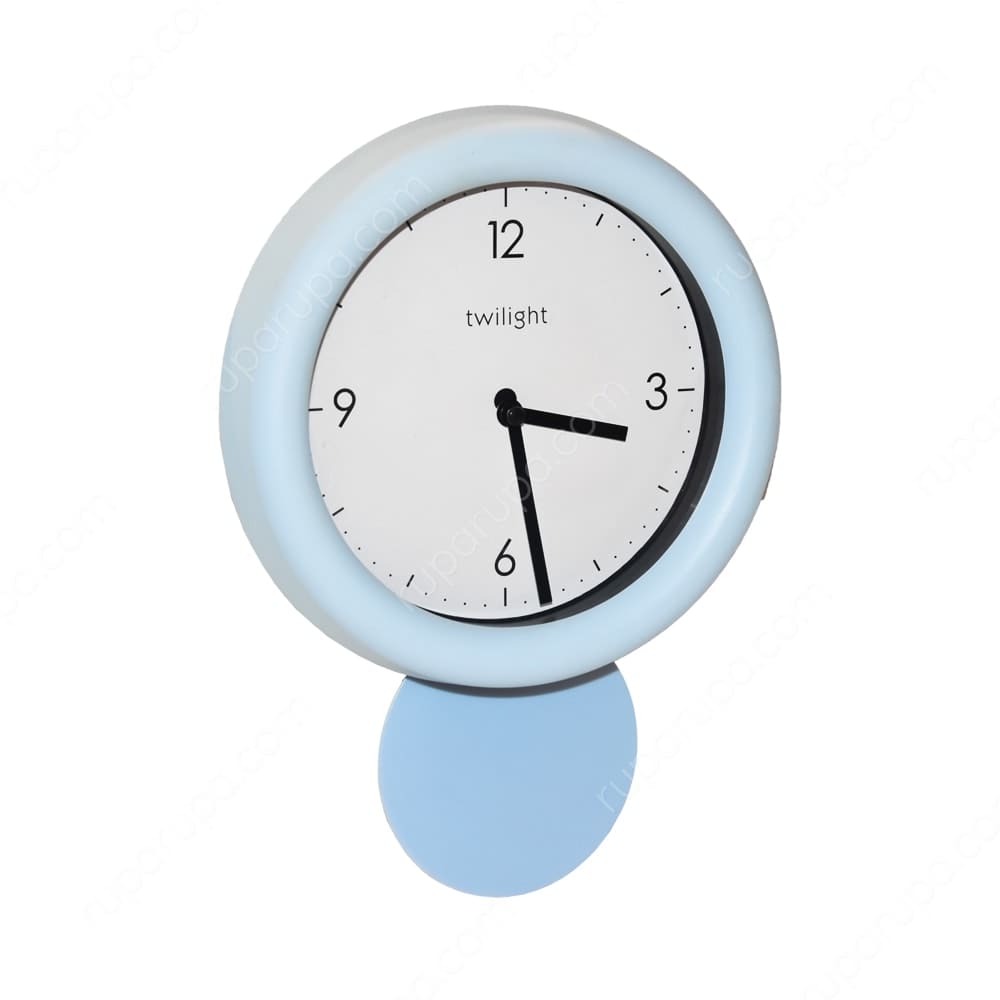 Jual Jam Dinding 19 5 Cm Pendulum Biru Terbaik Informa