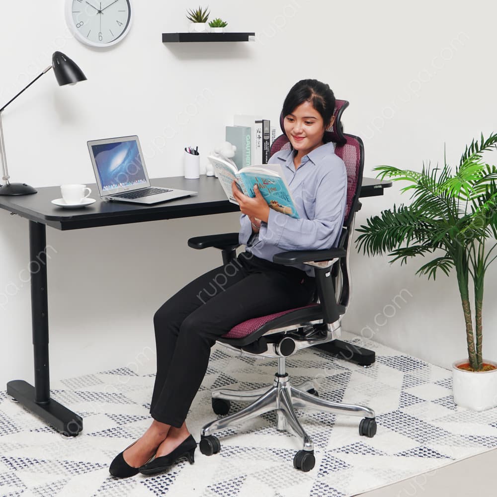 Jual Ergohuman Kursi  Kantor Ergonomis  Sandaran Tinggi 