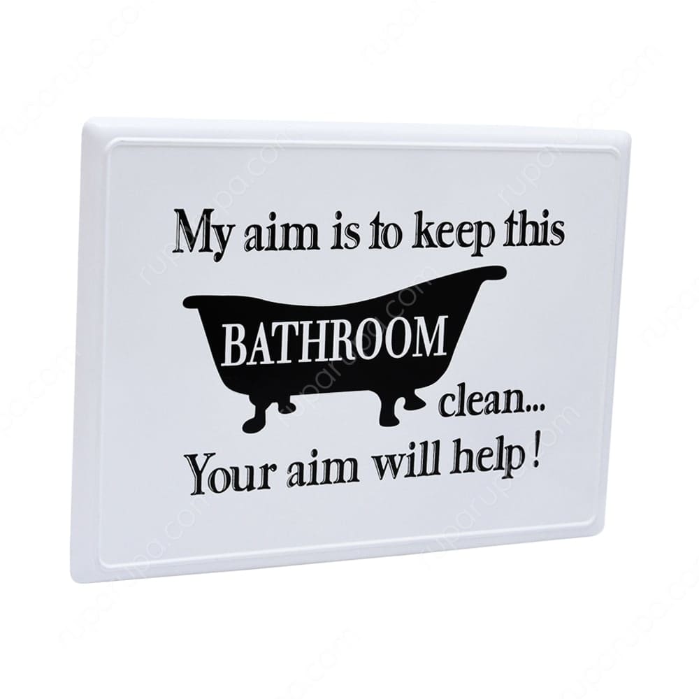 Jual Hiasan Dinding 45 8 X 35 5 Cm Bathroom Series M 1 Terbaru