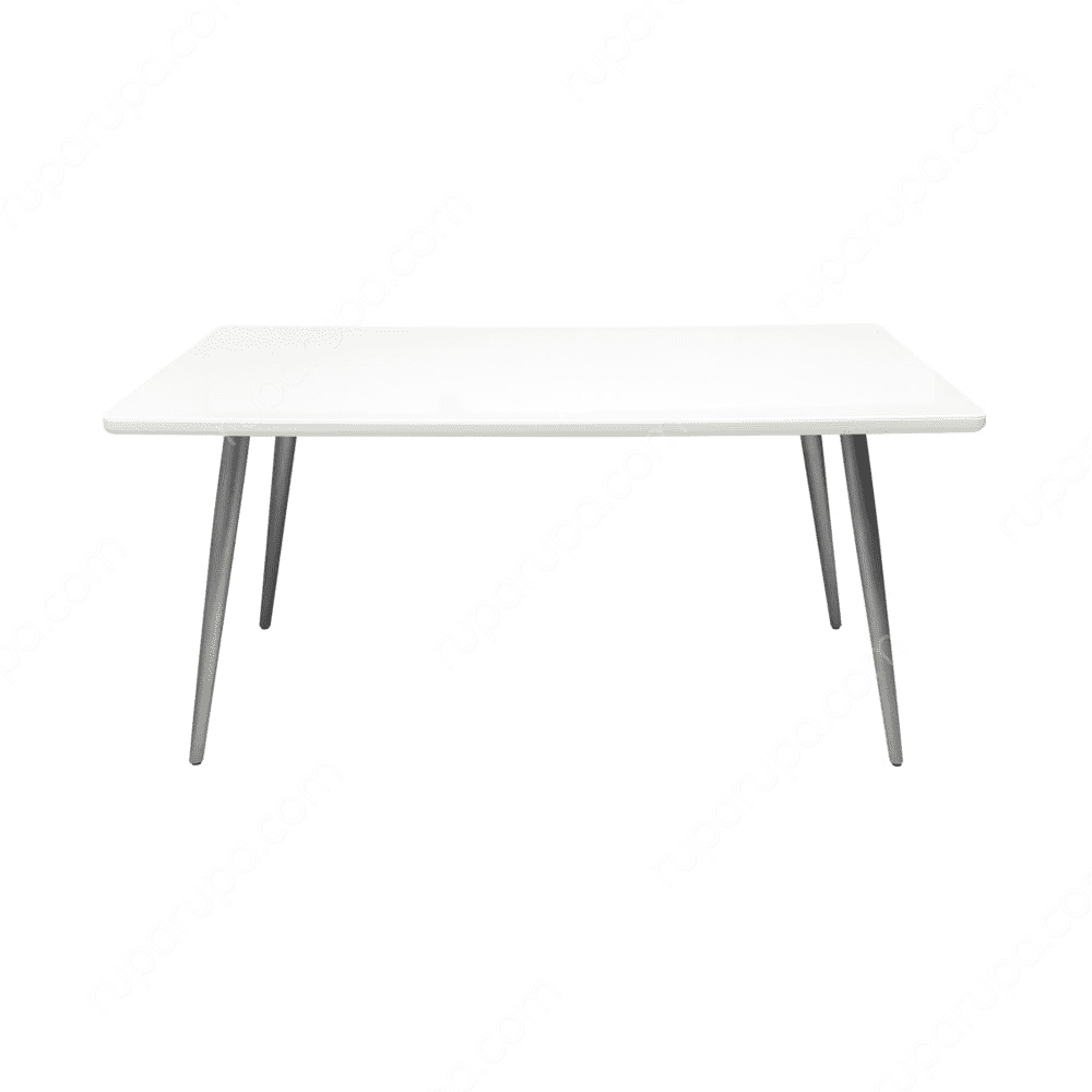 Jual Edson Heidie Set Meja Makan 4 Kursi Hitam Putih ...