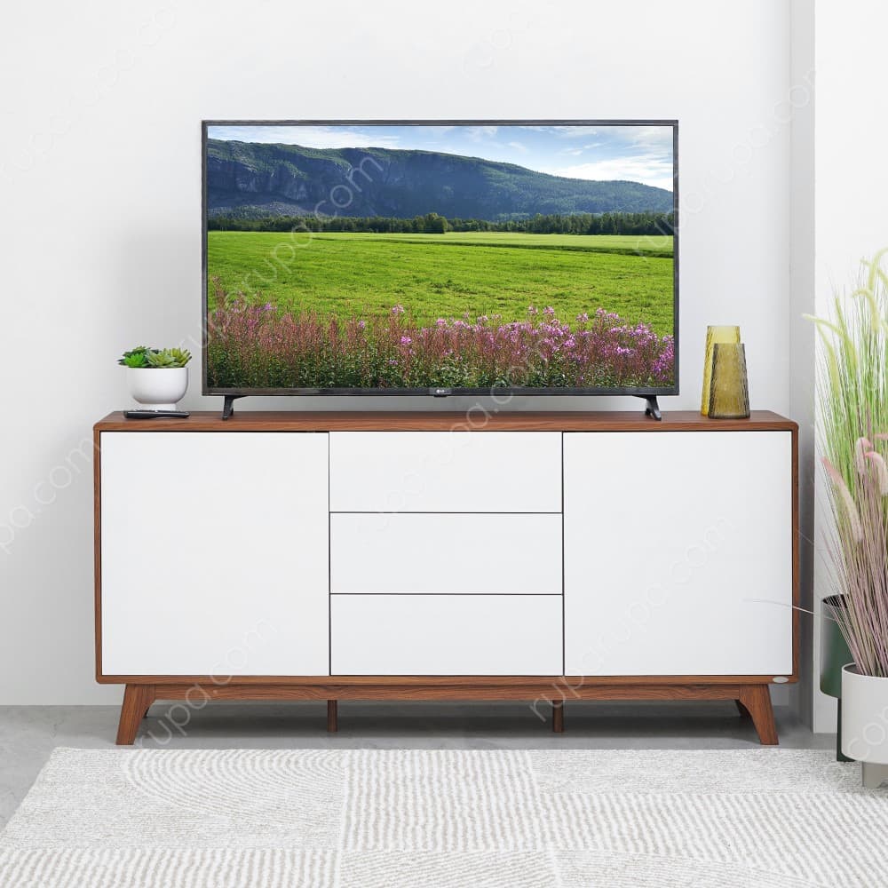 Jual Homey Rak Tv High Stand Terbaru Ruparupa 30 model harga meja tv kayu jati minimalis terbaru 2019 meja tv industrial minimalis kayu pinus jati belanda dan sumber : homey rak tv high stand