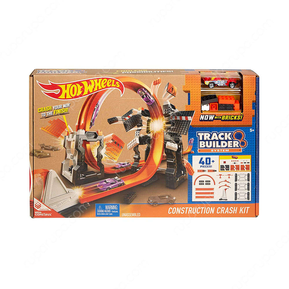 Jual Hot Wheels Track Builder Spring Mainan  Balapan 