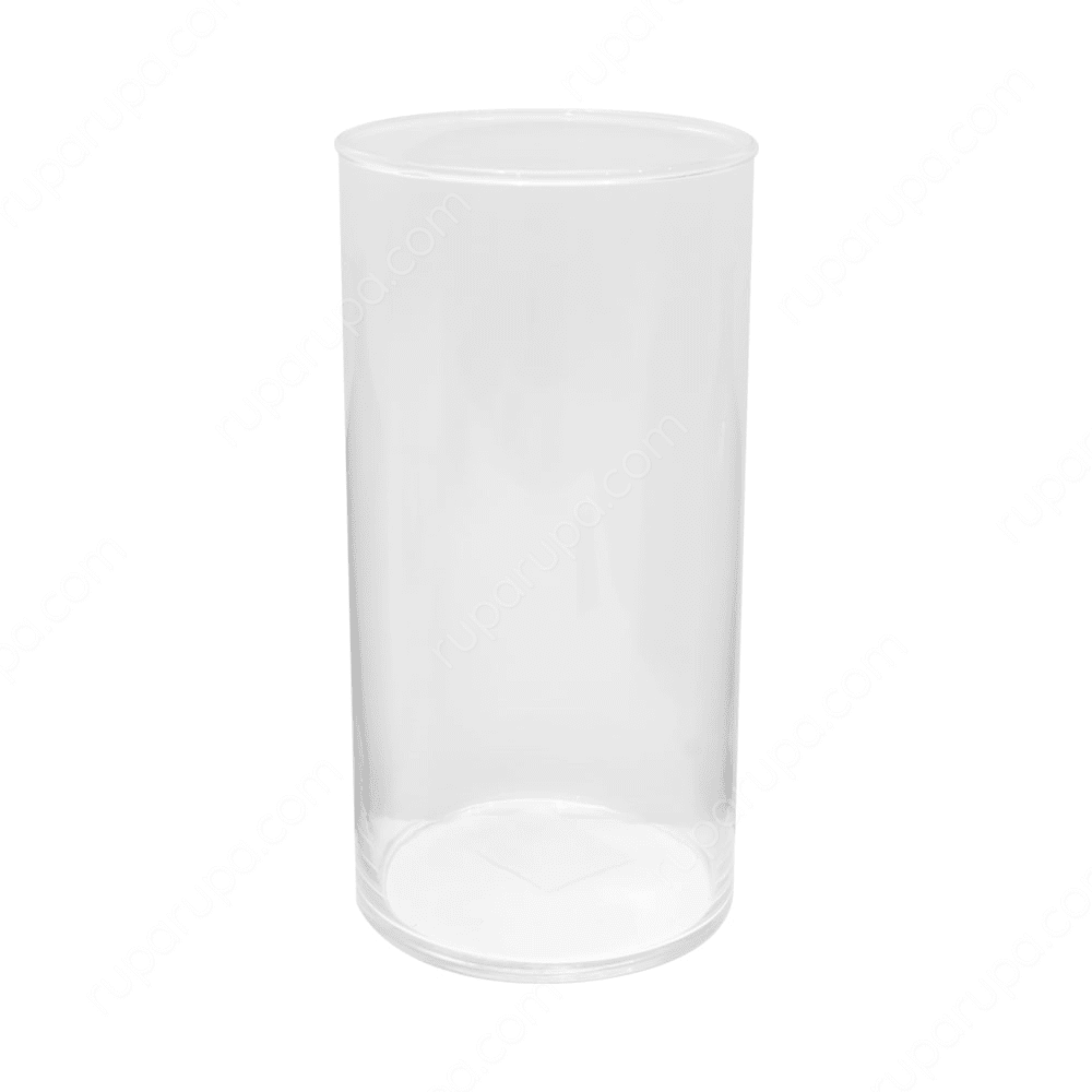 Jual Vas Kaca  25 Cm Transparan Terbaik Informa
