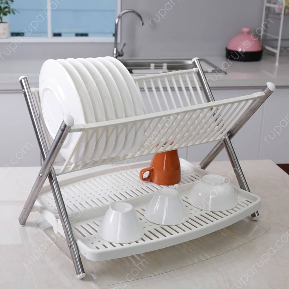 Jual Rak Piring Dq 0935 Putih Terbaik Informa