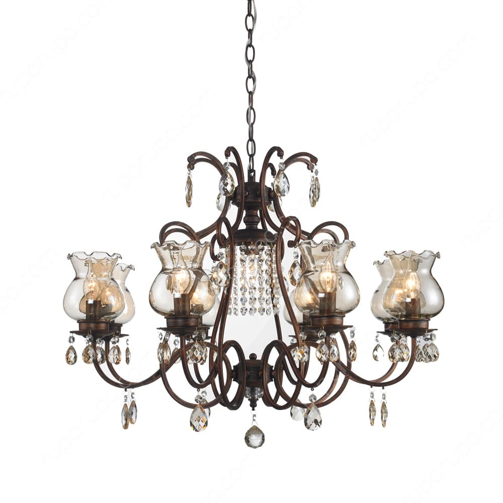 eglare lampu gantung hias champagne 9l