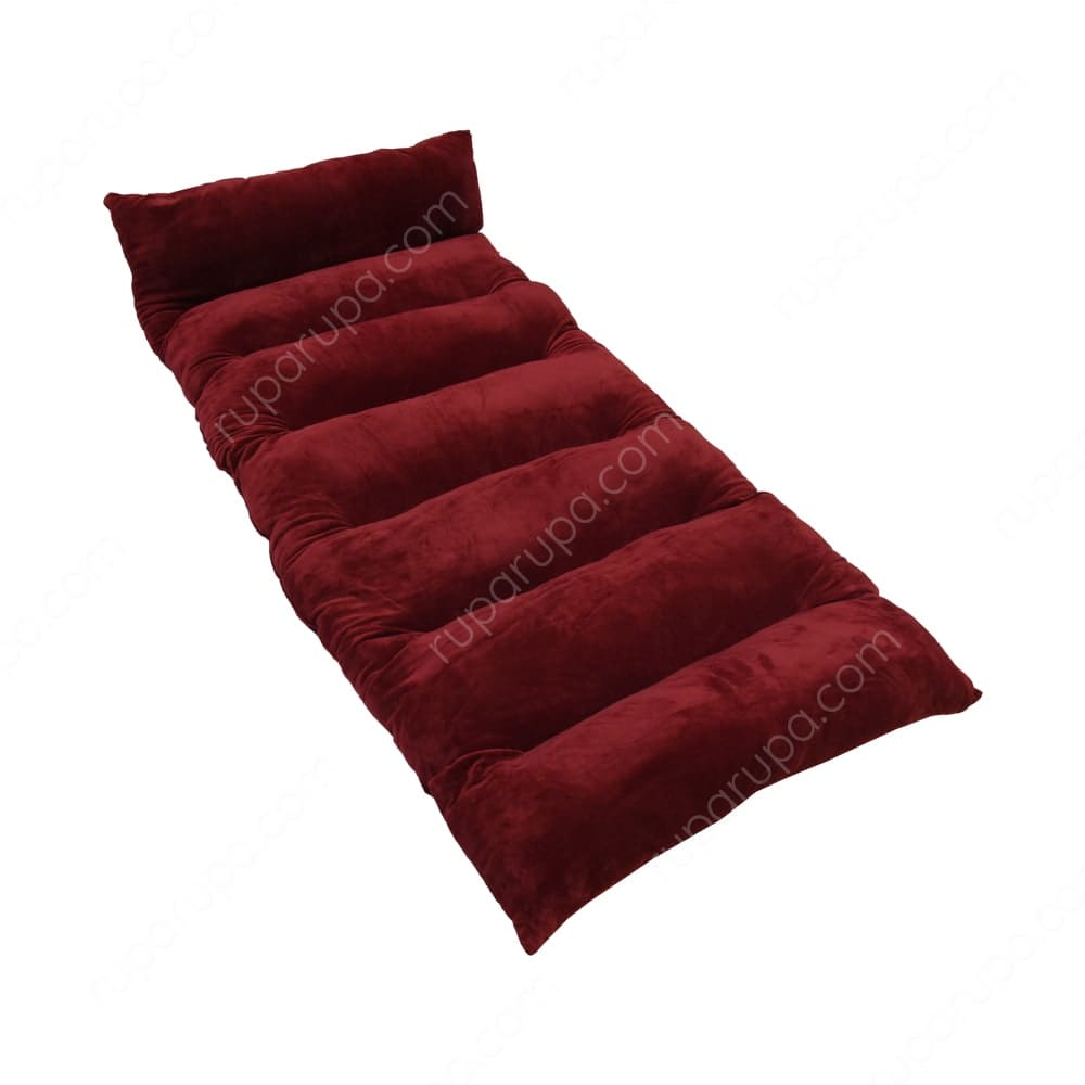 arthome 75x175 cm kasur lipat merah