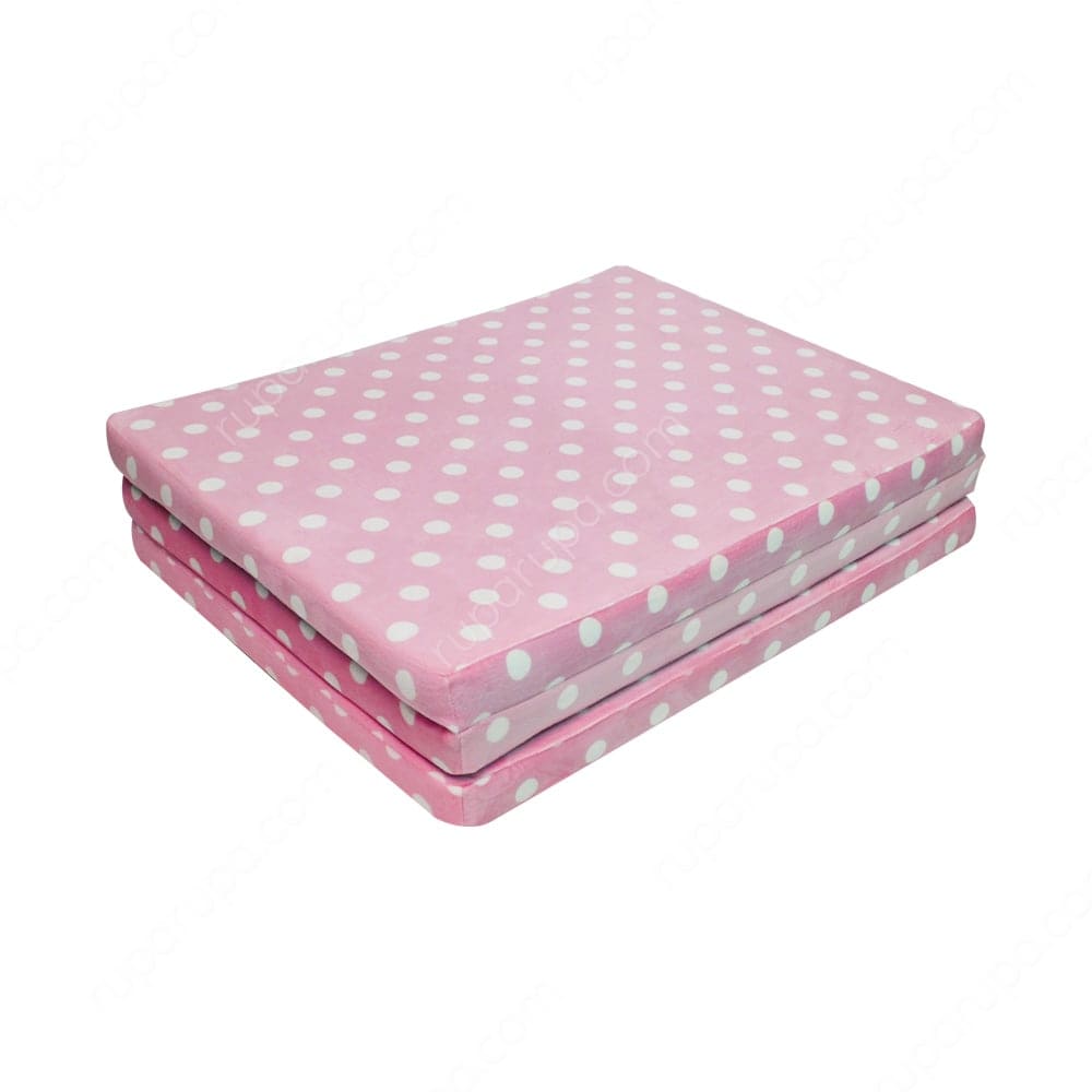 Jual Arthome 75 X 175 Cm Polkadot Kasur Lipat Pink Terbaru ...