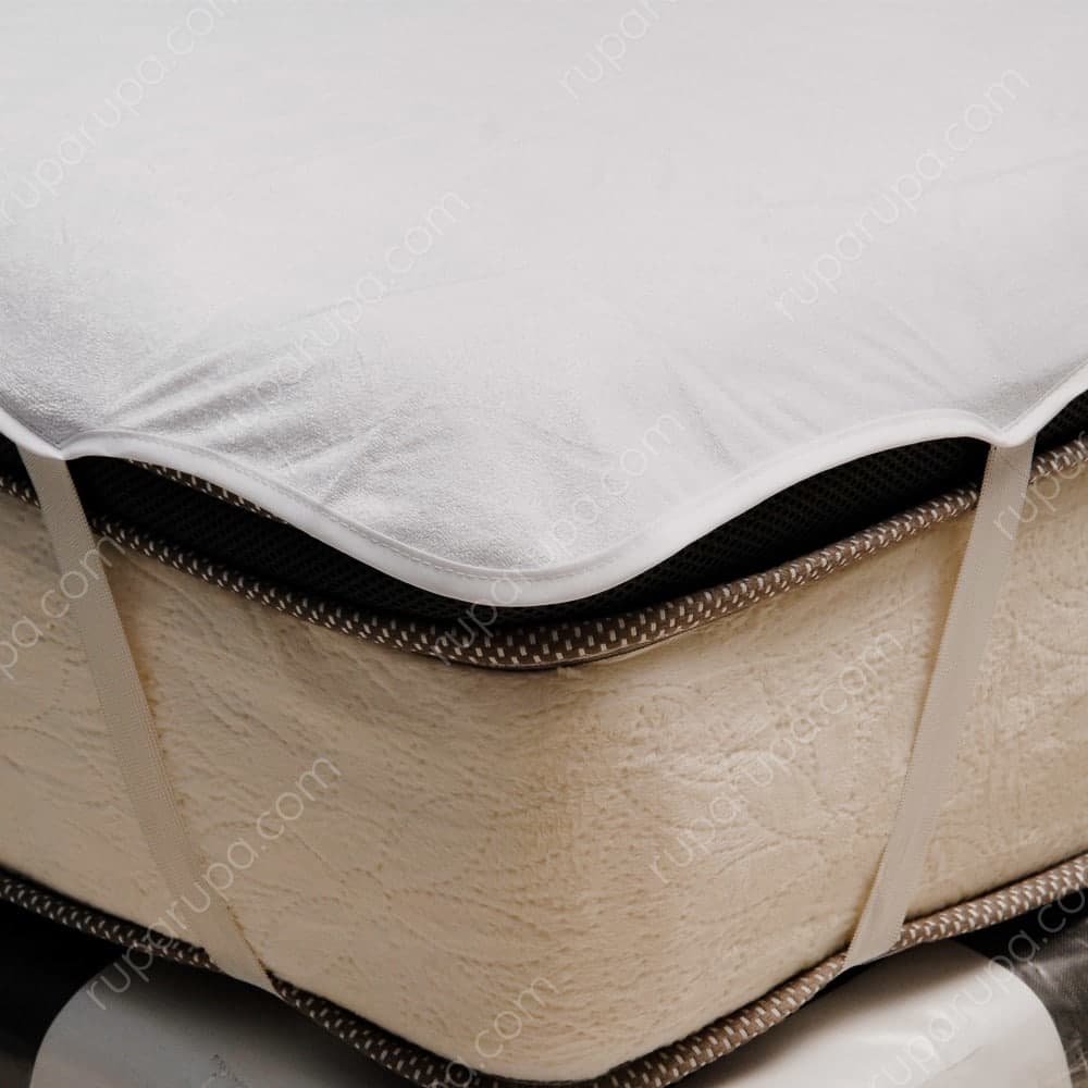 Jual Pelindung Kasur 180 X 200 Cm Terry Bamboo Putih ...