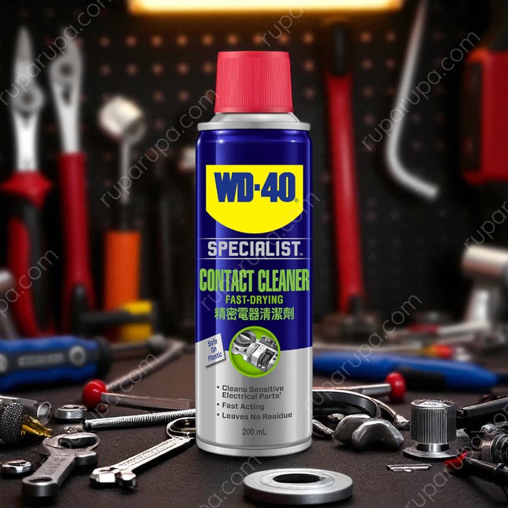 wd 40 pelumas dan pembersih peralatan elektronik 200 ml