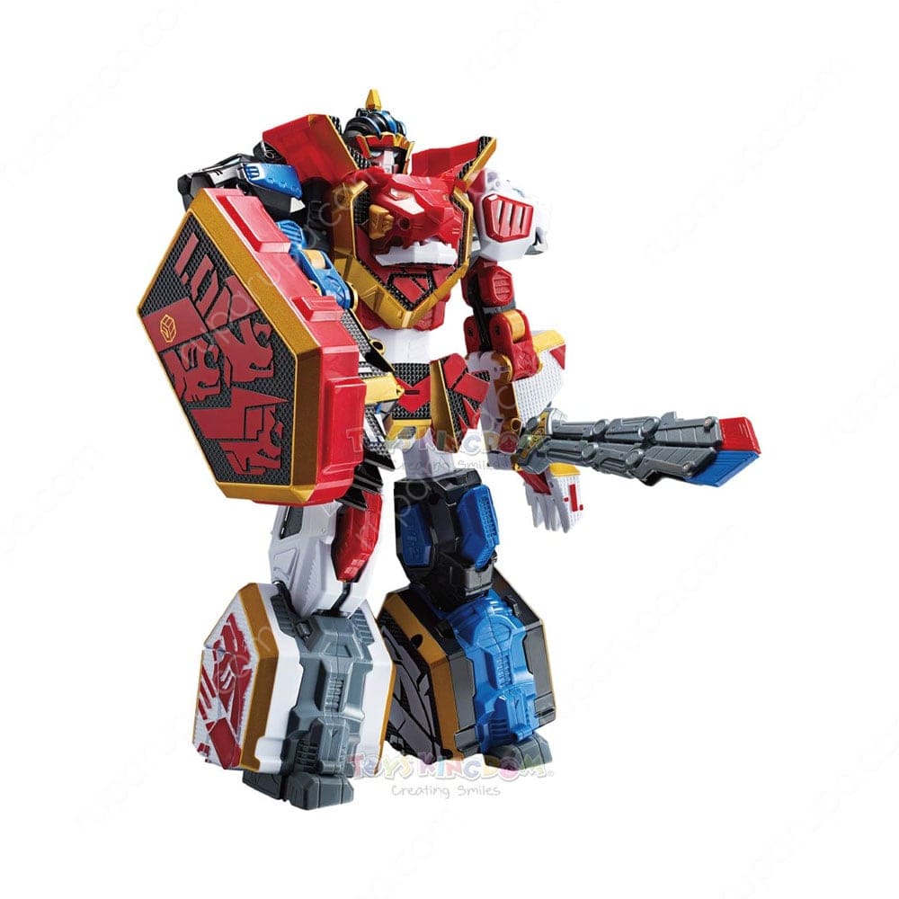 tobot geo mecha robot mainan thunder lion