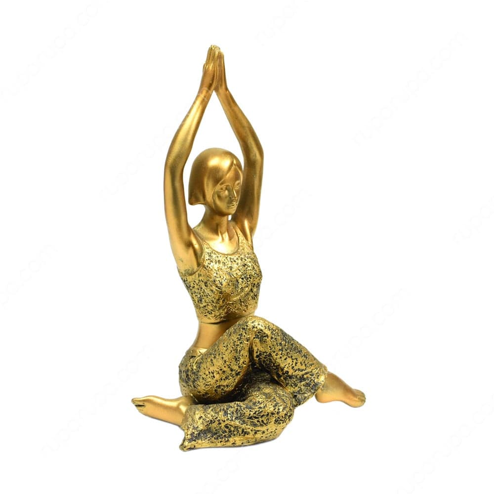 Jual Miniatur Dekorasi Yoga Pose 03 18 X 13 X 29 Cm Cooper ...