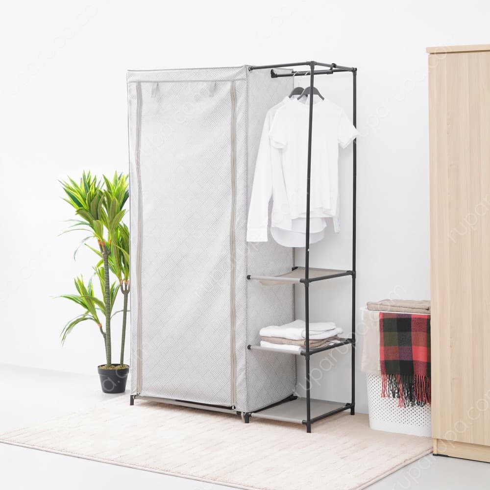 Jual Lemari Pakaian Lipat Geometrical Fabric 105 X 45 X ...